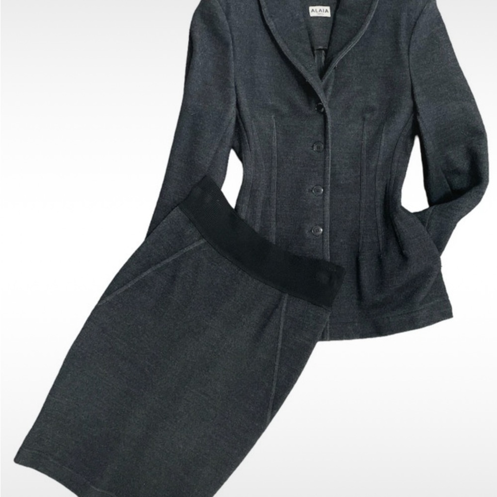 Alaia Women's Charcoal Skirt